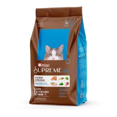 Ração Quatree Supreme Gato Castrado Senior + 7 Salmão 10,1Kg