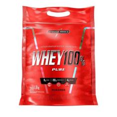 Proteína Concentrada Integralmedica Whey 100% Pure 1,8kg Pouch, Morang