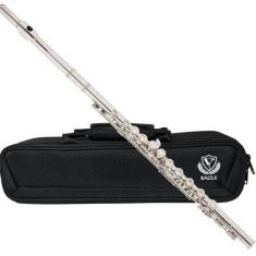 Flauta Transversal Eagle FL03N em Dó Niquelado - Eagles