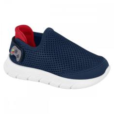 Tenis Molekinho 2147.143 Slip On Calce Fácil Infantil-Masculino