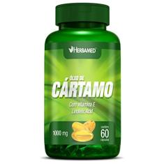 Herbamed Oleo De Cartamo Com Vitamina E - 60 Cápsulas -