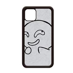 Capa Evil Laugh Black Expression Happy para iPhone 12 Pro Max para Apple Mini Mobile Case Shell