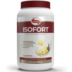 Isofort Whey Protein Isolado 900g Vitafor Baunilha