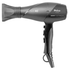 Secador de Cabelos Philco PSC3050 com Íon Tourmaline Motor AC Profissional Preto – 2000W