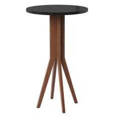 Mesa Alta Bistrô em Madeira Maciça Copacabana X Pinhão