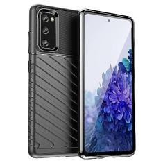 Capas para Samsung Galaxy S20 FE.Caso básico,Botão de pressão flexível / 360 ° Proteção completa,Sensação arenácea