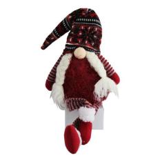 Papai Noel Sueco Enfeite De Natal Duende Mago Barbudo Grande - Targuer