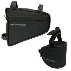 Kit Bolsa de Selim + Bolsa De Quadro Bike Ciclismo Veloforce - ELLEVEN