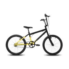 Bicicleta Infantil Aro 20 Masculina para Meninos BMX - KOG, Amarelo de
