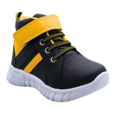 Botinha Tênis Cano Alto Meninos 20 Ao 27 Confortável-Masculino