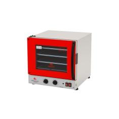Forno Turbo Elétrico Fast Oven Prp-004 Plus Vermelho - Progas Digital 220v