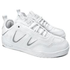 Tênis Tesla Shine All White-Unissex