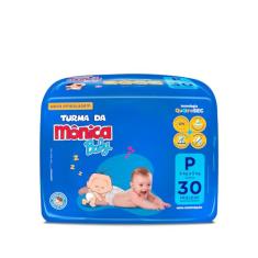 Fralda Turma da Mônica Baby Jumbo P 30 Unidades