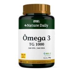 Omega 3 Tg1000 240 Capsulas Nature Daily - Sidney Oliveira