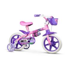 Bicicleta Infantil Aro 12 Cat Nathor - Rosa