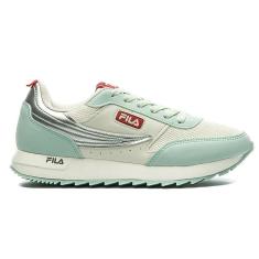 Tênis Feminino Retro Flag Verde Mar Branco Prata Fila F02L00206-6024-Feminino