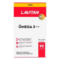 Lavitan Omega 3 Mais Com 90 Capsulas Gelatinosas