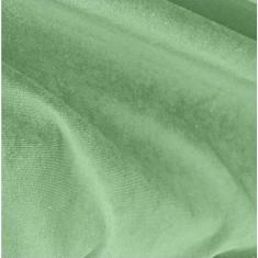 Lençol De Plush Flannel Avulso Com Elástico - Hiper Textil - Verde - Queen