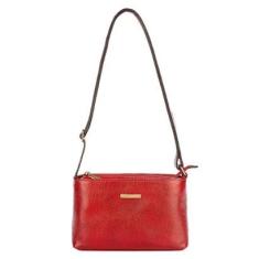 Bolsa pequena transversal de couro Iris-Feminino