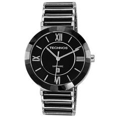 Relógio Technos Feminino Ceramic/saphire Prata - 2015BX/1P