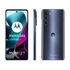 Smartphone Motorola Moto G200 256Gb Azul 5G Octa-Core 8Gb Ram 6,8 Câm.