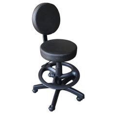 Cadeira Mocho Giratório COM ARO PRETO FACTO For-Ty