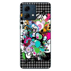 Capa Adesivo Skin022 Verso Para Motorola Moto G84