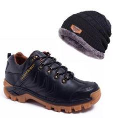 Tênis Adventure VL em Couro Legítimo Masculino-Masculino