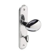 Fechadura 404 com Espelho Cromado Banheiro - Pado