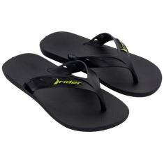 Chinelo Masculino Rider Street 11573 PVC Confortável Clássico, Verde, 