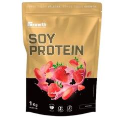 Soy Protein Growth 1kg De Soja Sabor Morango-Unissex