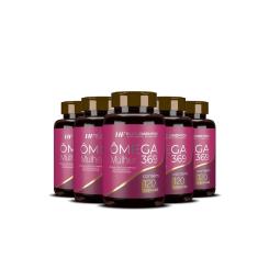 5X Omega 3 6 9 Mulher Hf Suplementos 120Caps