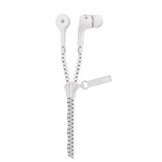 FONE DE OUVIDO INTRA AURICULAR OEX FN400 ZÍPER BRANCO-Unissex