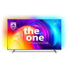 Philips Smart TV 55" 4K 120 Hz THE ONE Android, Ambilight, P5, DTS Play-Fi, Freesync, Dolby Vision Atmos, Google Assistant/Alexa - 55PUG8807/78