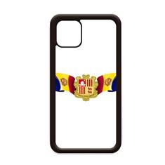 Capa com emblema nacional da bandeira de Andorra para iPhone 11 Pro Max para Apple Mobile Case Shell