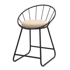 Banqueta Área Gourmet Cozinha Churrasqueira Sunset Baixa Preto/Areia