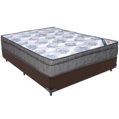 Cama Box e Colchão ISO  Molas Ensacadas Viúvo Ortobom