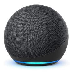 Smart Speaker Amazon Com Alexa Echo Dot 4ª Geração Azul