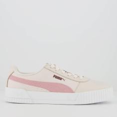 Tênis Puma Carina L BDP Feminino Rosa-Feminino