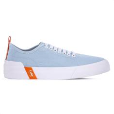 Tênis Coca Cola Charlotte Canvas Azul Claro - Feminino-Feminino