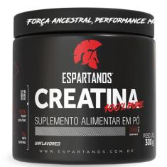 Creatina Monohidratada 100% Pura 300g - Espartanos - Aprovada Laudo Ab