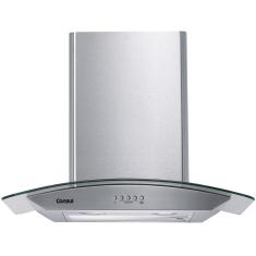 Coifa de Parede Consul CAP60AR 60cm Vidro Curvo em Aço Inox com Exaustor e Depurador Inox 220V
