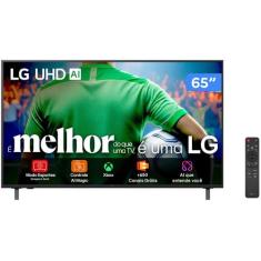 Smart TV 4K UHD 65" 65UA8550PSA LG Wi-Fi Inteligência Artificial 3 HDM