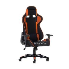 Cadeira Gamer Preta Com Laranja Mk-2040 - Makkon