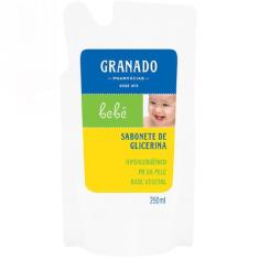Sabonete Líquido Granado Glicerina Bebê Refil 250ml, 1, 250ml