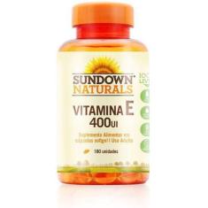 Vitamina E 400Ui 180 Cápsulas Sundown