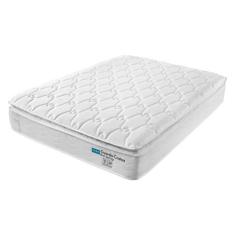 Colchão Queen Mola Ensacada Probel Bari (158x198x32cm) Branco, Branco,