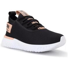 Tênis Feminino Branco Para Academia De Treino Caminhada-Feminino