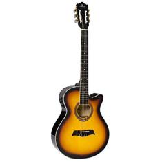 VIOLÃO ELÉTRICO MICHAEL MINI JUMBO VMA320 SB