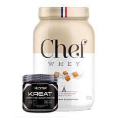 Kit Whey Protein 907g Chef Whey + Kreat Monohidratada 300g - XPro Nutrition-Unissex